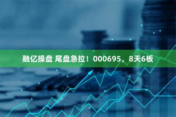 融亿操盘 尾盘急拉！000695，8天6板