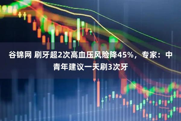 谷锦网 刷牙超2次高血压风险降45%，专家：中青年建议一天刷3次牙